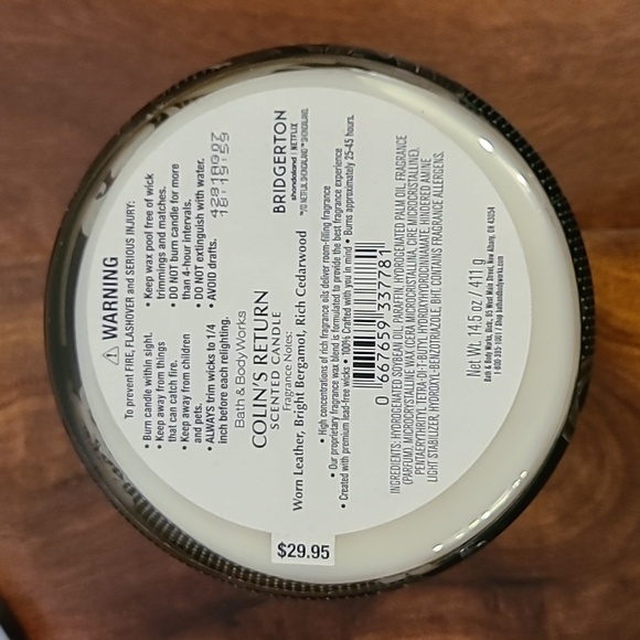 COLIN'S RETURN 3 Wick Candle B&BW + Netflix Bridgerton - Picture 6 of 6